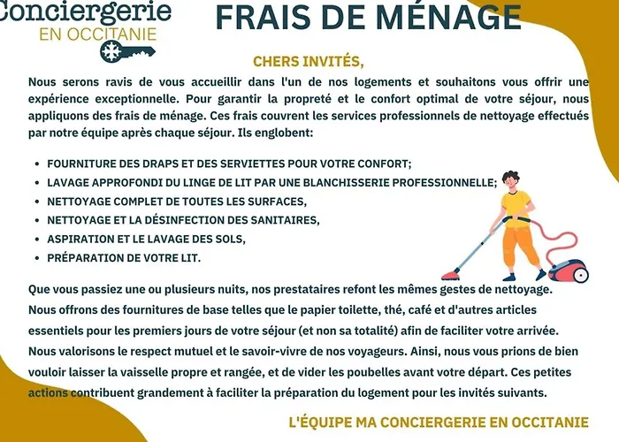 St Agne - Maison 3 Ch Patio Ferienhaus *